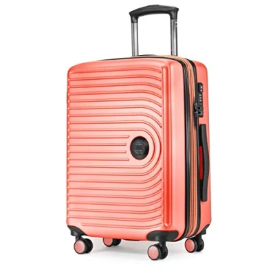 Abbildung von HAUPTSTADTKOFFER Mitte Handgepäck 55x40x23, TSA, 4 Rollen, Reisekoffer, Hartschalenkoffer, Rollkoffer, Handgepäckkoffer, Bordgepäck Koffer, Korall