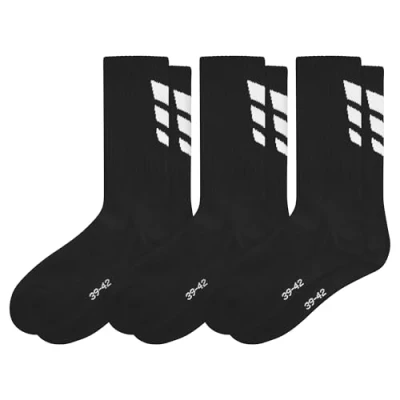 Abbildung von Erima Unisex 3 Wings Socks 3pack (2182501), schwarz, 35 38