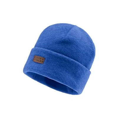 Abbildung von Sterntaler Beanie aus feinem Microfleece Unisex Kinder Mütze mit Umschlag Übergangsmütze Kobaltblau, 57
