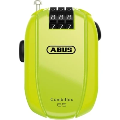 Abbildung von ABUS Unisex Erwachsene Fahrradschloss, Gelb (Signal Yellow), 65 cm
