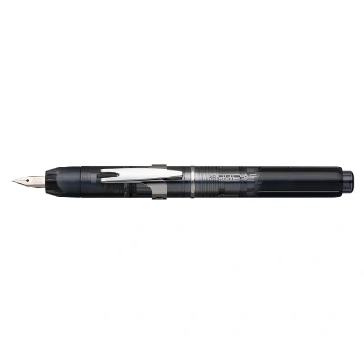 Abbildung von PLATINUM Curidas PKN7000 7F Füllfederhalter/F Fine/Einziehbar/Graphite Smoke Grau/Handgefertigt/mit Geschenkbox/Füllhalte 1 Stück (1er Pack)