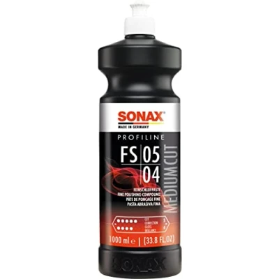 Abbildung von SONAX PROFILINE FS 05 04 (1 Liter) Politur zur Entfernung von Staubeinschlüssen, Farbnebel, Schleifspuren Art Nr. 03193000
