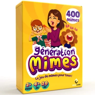 Abbildung von ZENAGAME Génération mimes Jeu de société d&#039;ambiance famille