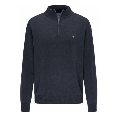 Abbildung von Fynch Hatton Strickpullover, Herren, Größe: Large, Navy