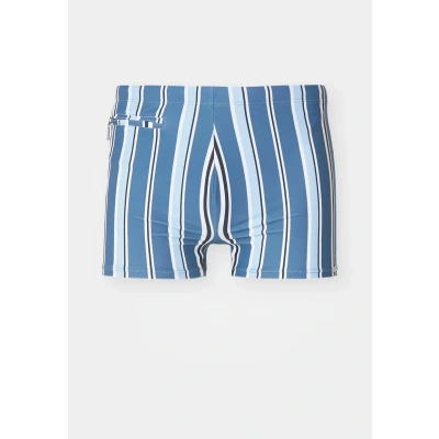 Abbildung von Schiesser Badehose MIT BEIN Badeshorts, Herren, Größe: Small, Atlantikblau