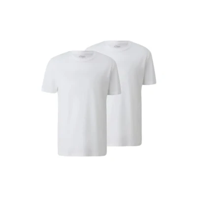 Abbildung von s.Oliver 2 PACK Tshirt basic, Herren, Größe: XL, Weiß