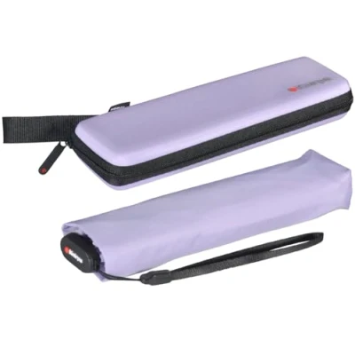 Abbildung von Knirps Taschenschirm US.050 Ultra Light Slim Manual im Etui Lavender