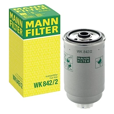 Abbildung von MANN FILTER WK 842/2 Kraftstofffilter Für PKW, LKW, Busse und Nutzfahrzeuge