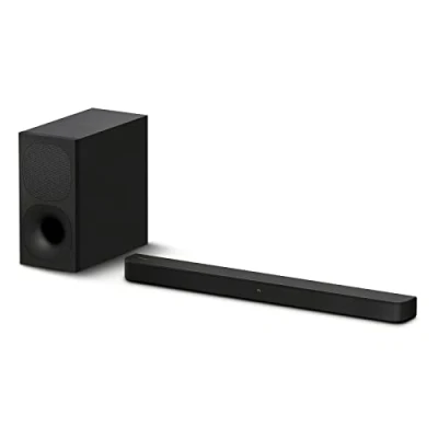 Abbildung von Sony HT S400 2.1 Kanal 330W Soundbar für TV mit drahtlosem Subwoofer Bluetooth Surround Sound, Dolby Digital