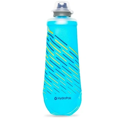 Abbildung von HydraPak Softflask 250ml Zusammenklappbare Trail Running Vest Soft Nutrition Flask Flasche (250 ml/8 oz), Malibu Blue
