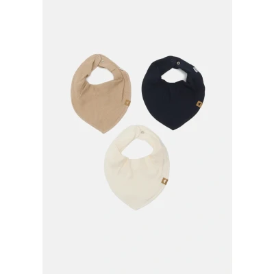 Abbildung von Name it CARF 3 PACK Unisex Lätzchen für Kinder, Größe: One Size, Dark sapphire