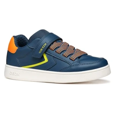 Abbildung von Geox J ECLYPER Boy A Sneaker, Navy/Lime Green, 25 EU