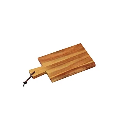 Abbildung von KESPER Schneidbrett mit Griff, Material: Akazienholz, Maße: 29 x 14 1,5 cm, Farbe: Braun, Natur 28190