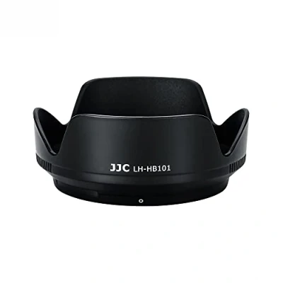 Abbildung von JJC Bajonett Kamera Gegenlichtblende für Nikon Z DX 18140 mm f/3.56.3 VR Objektiv, ersetzt HB 101 Gegenlichtblende, reduziert Blendenreflexionen verhindert Reflexionen, schützt das Objektiv
