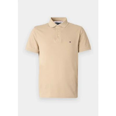 Abbildung von Tommy Hilfiger SLIM Poloshirt, Herren, Größe: Large, Sandalwood