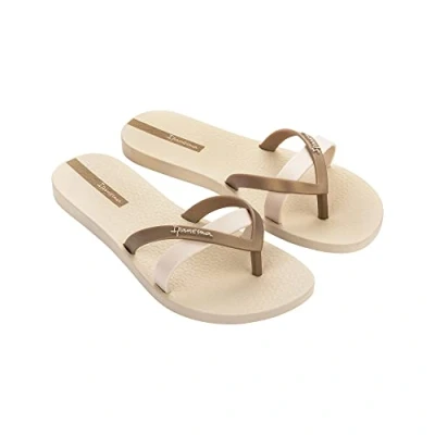 Abbildung von Ipanema Damen Kirei FEM Flipflop, BEIGE/Gold, 37 EU