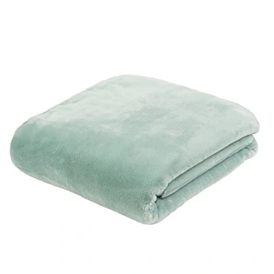 Abbildung von Gözze Premium Cashmere Feeling Wohn und Kuscheldecke, 500 g/m², 180 x 220 cm Aqua