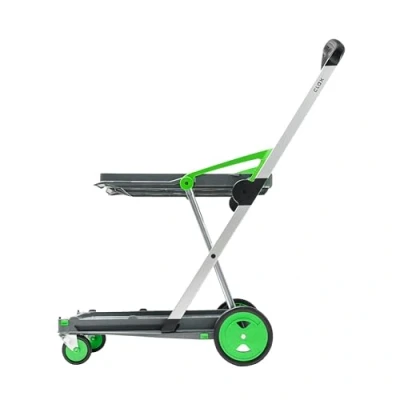 Abbildung von Clax® Transport Klappmobil Basic ohne Faltbox Einkaufswagen Kommissionierwagen klappbar