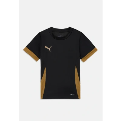 Abbildung von puma Unisex Teamgoal Matchday Jr Fußballtrikot, Black Gold Matte Gold, 152 EU