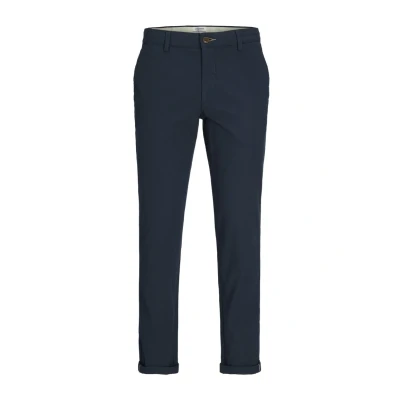 Abbildung von Jack &amp; Jones Jpstmarco Jjbowie Stoffhose, Herren, Größe: 33x32, Navy