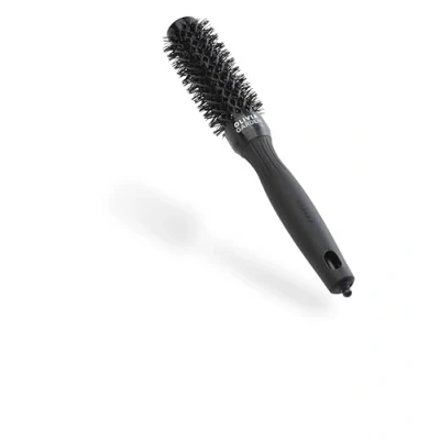 Abbildung von Olivia Garden Expert Blowout Shine Schwarz 25 Runde, antistatische Keramikbürste für glänzende und frizzfreie Blowouts