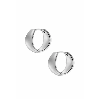 Abbildung von Fossil Creolen Ohrringe, Damen, Größe: One Size, Silber