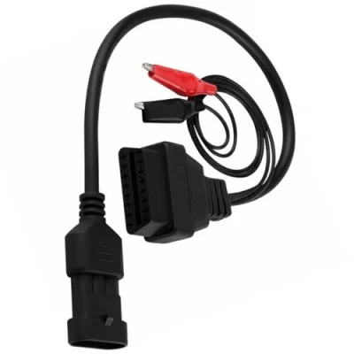 Abbildung von Goliton® OBD2 3 Pin auf FIAT 16 Adapter OBDII Stecker