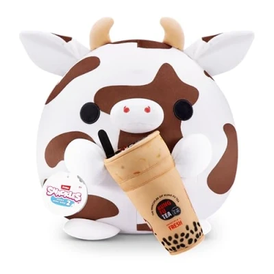 Abbildung von Snackles Serie 2 20 cm (Bonnie) von ZURU Kuschelig weiches, beruhigendes, großes Plüschspielzeug mit lizenziertem Snackmarken Accessoire