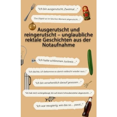 Abbildung von Ausgerutscht und reingerutscht unglaubliche rektale Geschichten aus der Notaufnahme