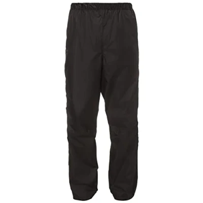 Abbildung von VAUDE Herren Mens Fluid Full zip Pants Ii S/S Hose, Schwarz, M Kurz EU