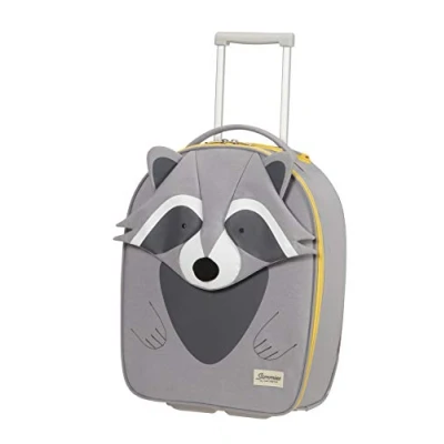 Abbildung von Samsonite Happy Sammies Eco Upright XS Kindergepäck, 45 cm, 23 L, Grau (Raccoon Remy)