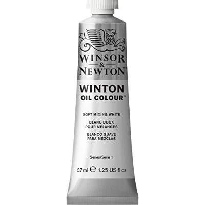 Abbildung von Winsor &amp; Newton 8840009 Winton, Feine hochwertige Ölfarbe 37Ml Tube mit Gleichmäßiger Konsistenz, lichtbeständig, Hohe Deckkraft, Reich an Farbpigmenten Sanftes mischweiß