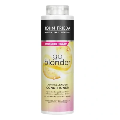 Abbildung von John Frieda Go Blonder Conditioner Vorteilsgröße: 500 ml Aufhellend Haartyp: blond, blondiert Kabinettgröße