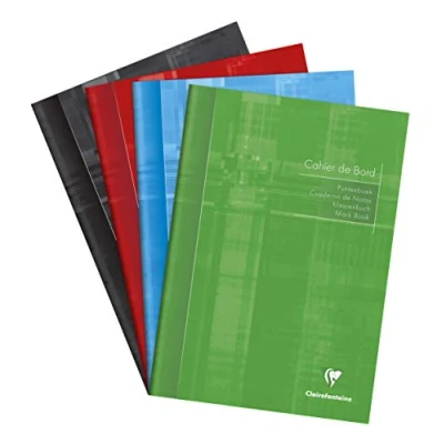 Abbildung von Clairefontaine 3139C Klassenheft DIN A4 21x29,7 cm, 36 Blatt, 110g, farbig sortiert, 1 Stück