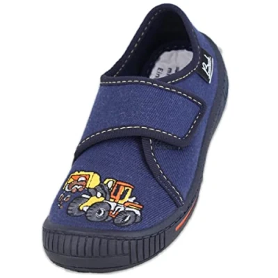 Abbildung von Beck Jungen graafmachine Niedrige Hausschuhe, Blau, 28 EU