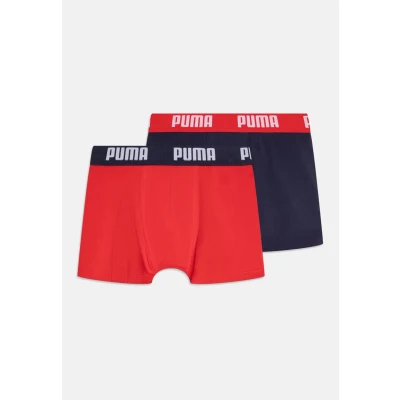 Abbildung von Puma BOYS Everyday Basic 2 PACK Panties für Kinder, Größe: 158 164, Red/navy