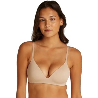 Abbildung von Calvin Klein Underwear WIRE FREE BRA Tshirt BH, Damen, Größe: 75B, Cedar