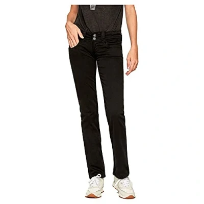 Abbildung von Pepe Jeans Venus Stoffhose, Damen, Größe: 25x32, Black