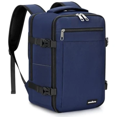 Abbildung von MOCOCITO Handgepäck Rucksack für Ryanair 40x20x25, Untersitz Kabinentasche, Maximale Größe der Kabinenreisetasche Flugtasche, Gepäck Weekender mit Schultergurt Handtasche Sporttasche 20L(Blau)