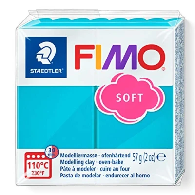 Abbildung von STAEDTLER 8020 39 Fimo Soft Normalblock, Modelliermasse, 57 g, pfefferminz