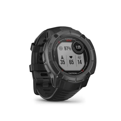 Abbildung von Garmin Instinct 2X Solar GPS Smartwatch mit unendlicher Akkulaufzeit im Modus, über 40 Sport Apps, Smart Notifications, Pay, Trainingszustand, Fitnessalter, Schlafanalyse uvm.