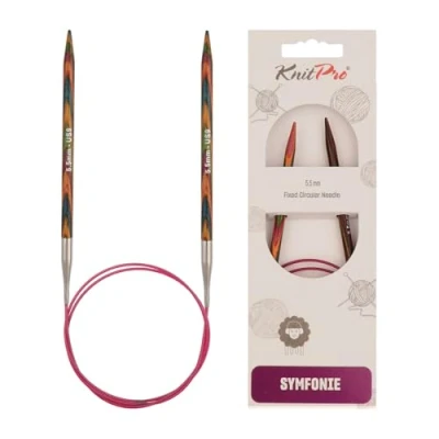 Abbildung von KnitPro Symfonie Wood Rundstricknadel 5,5 mm 60 cm