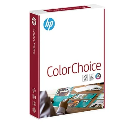 Abbildung von HP Farblaserpapier, Druckerpapier Color Choice Chp 753: 120 g/m², DIN A4, 250 Blatt, Extraglatt, weiß