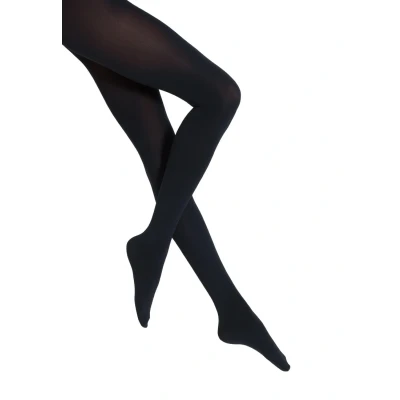 Abbildung von Falke WARM Deluxe 80 Denier Opaque MATT Strumpfhose, Damen, Größe: Small, Marine
