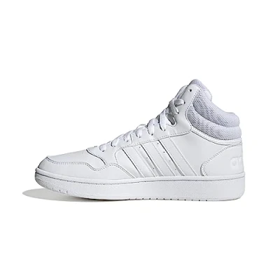 Abbildung von adidas Herren Hoops 3.0 Mid Lifestyle Basketball Classic Vintage Shoes Schuhe, Cloud White/Cloud White, 42 2/3 EU