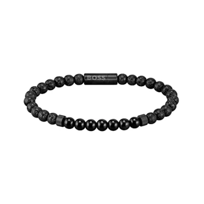 Abbildung von BOSS ACE Armband, Herren, Größe: One Size, Black