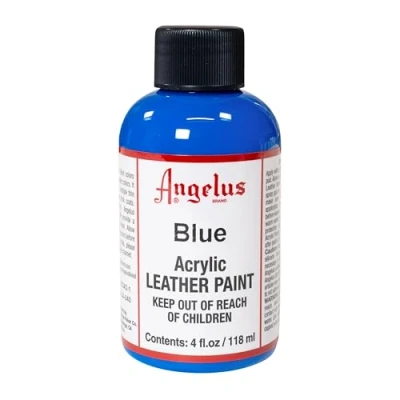 Abbildung von Angelus Acryl Leder Farbe 118ml / 4oz (Blau/Blue)
