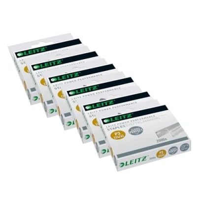 Abbildung von Leitz 55701000 Heftklammer P3, 24/6mm, 6 x 2000 Stück