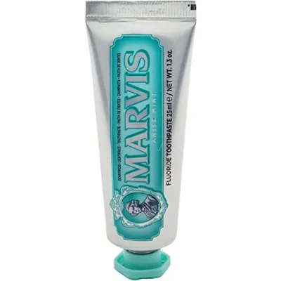 Abbildung von MARVIS® Anise Mint 25 ml I Zahncreme für gereinigte Zähne und gesundes Zahnfleisch anhaltender frischer Atem Sternanis Minze Reisegröße