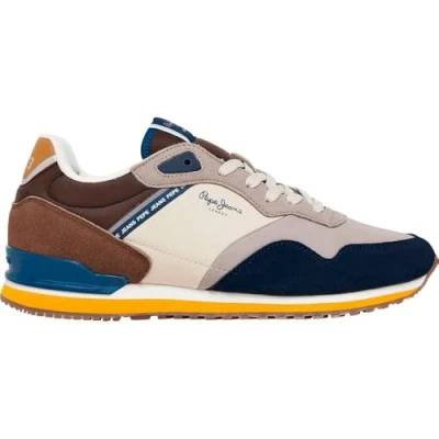 Abbildung von Pepe Jeans London LINK Sneaker low, Herren, Größe: 43, Navy Schuhe